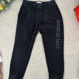 American Eagle Outfitters Black joggers